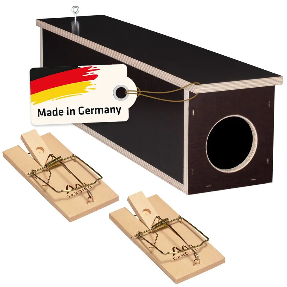 gardigo-m-use-feind-rattenfallen-box-holz-2-fallen-made-in-de image 1