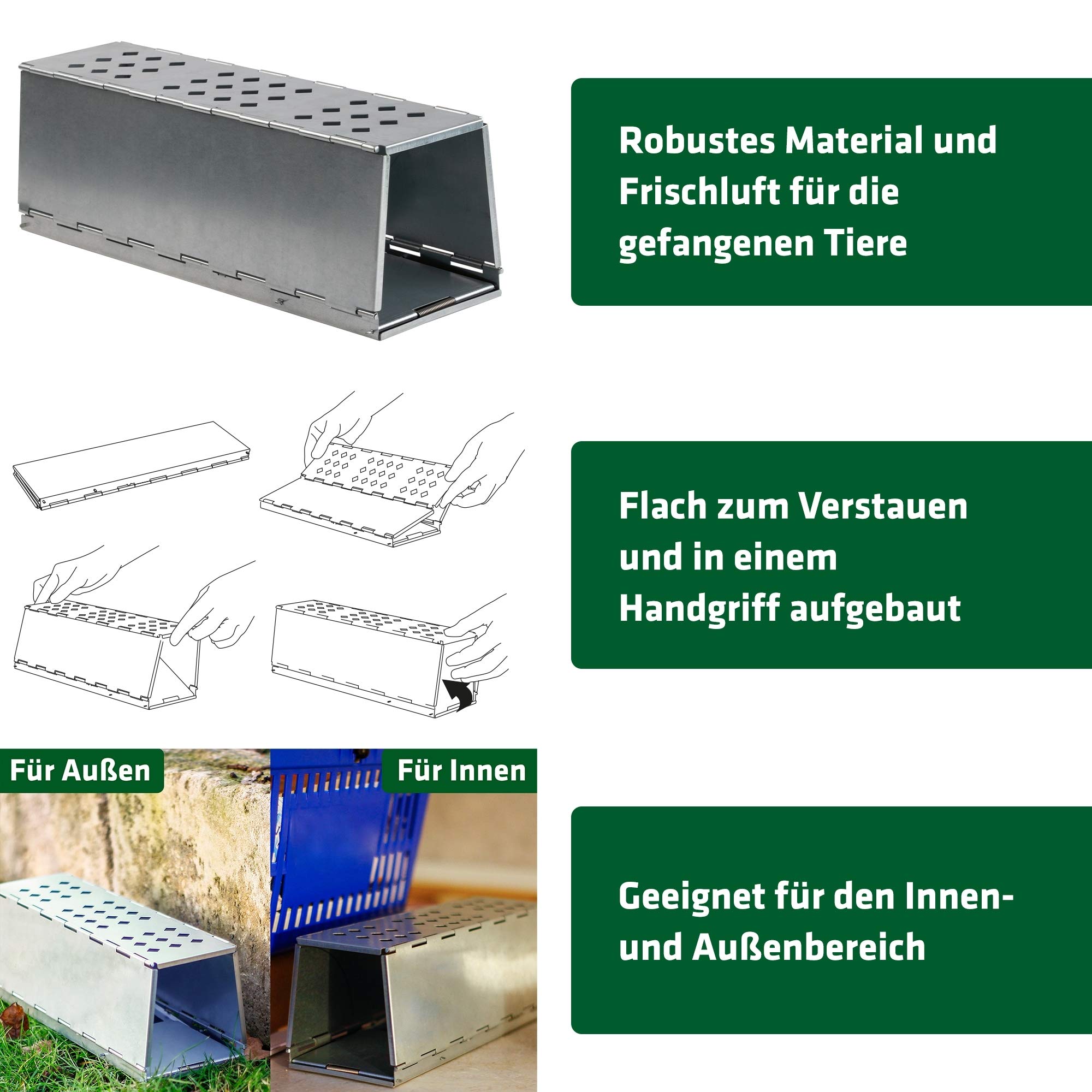 gardigo-m-use-feind-ratten-lebendfalle-metall-33-cm image 2