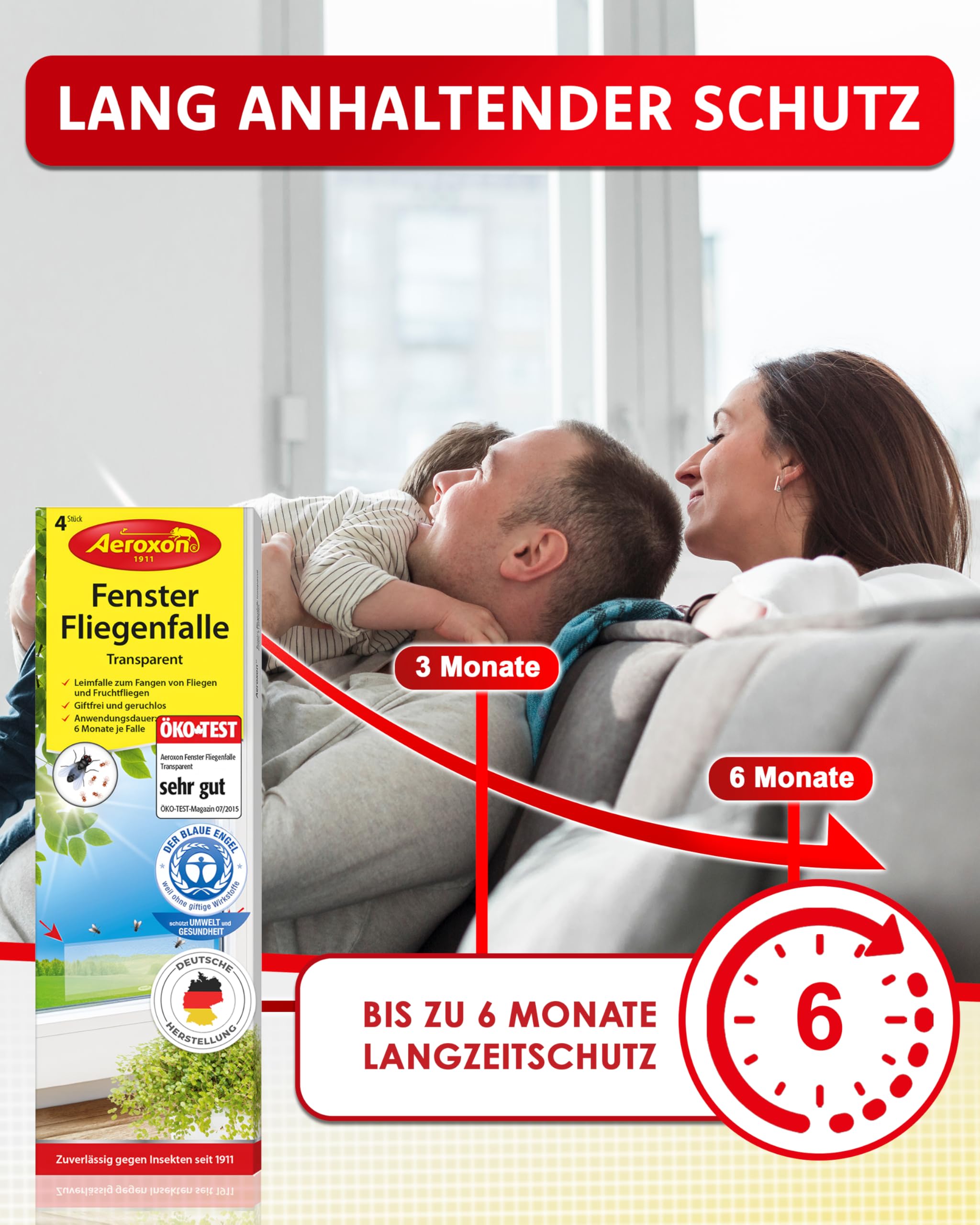 aeroxon-fenster-fliegenfalle-16-st-ck-transparent-ohne-gift image 5