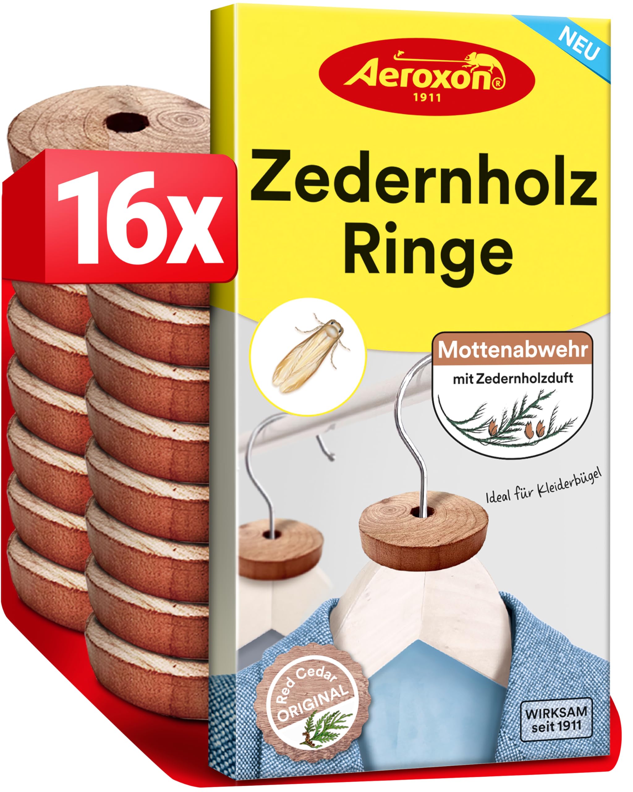 aeroxon-zedernholzringe-16-ringe-mottenschutz-zedernholzduft image 1