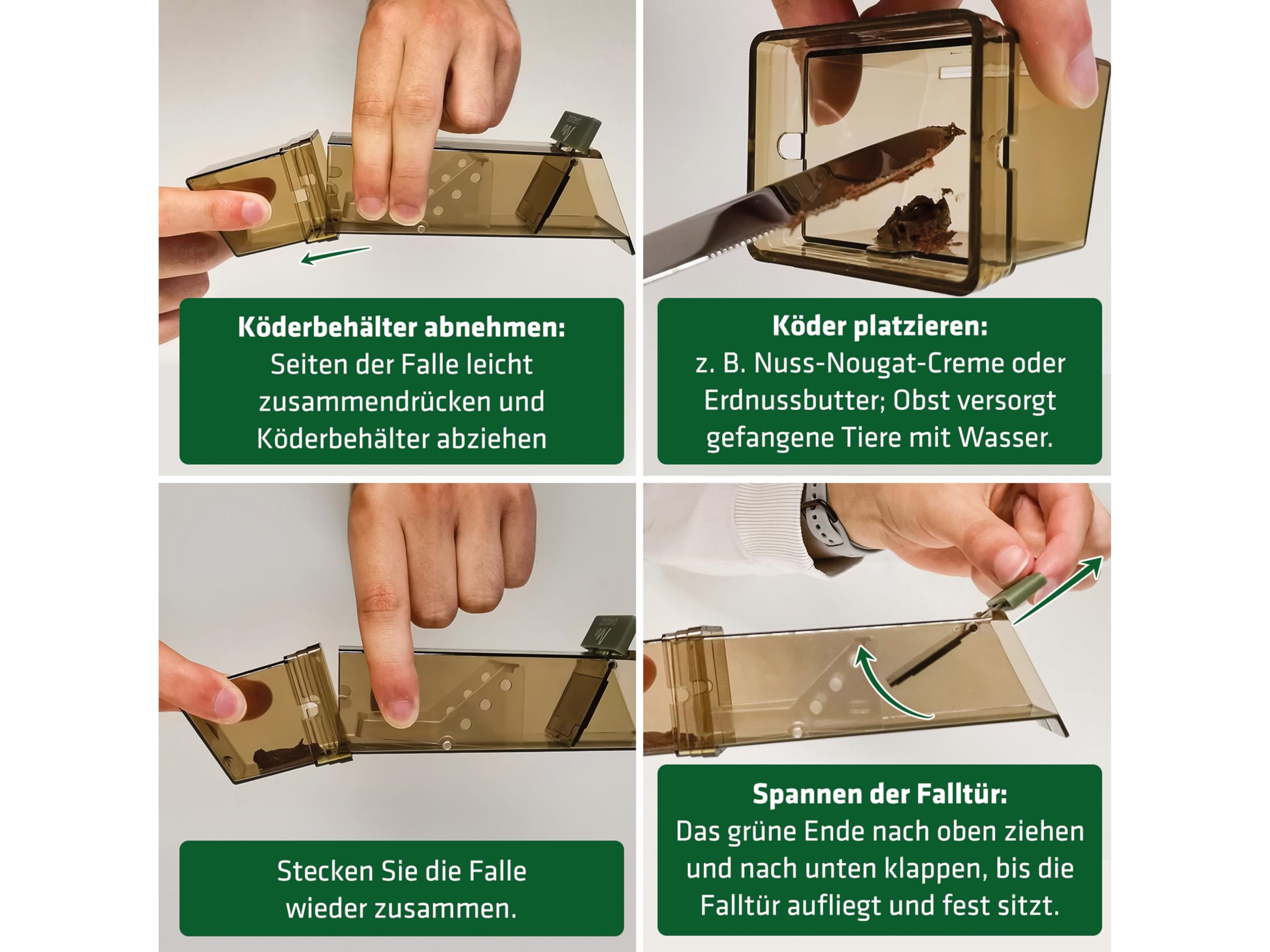gardigo-m-use-feind-maus-lebendfalle-transparent-kunststoff image 6