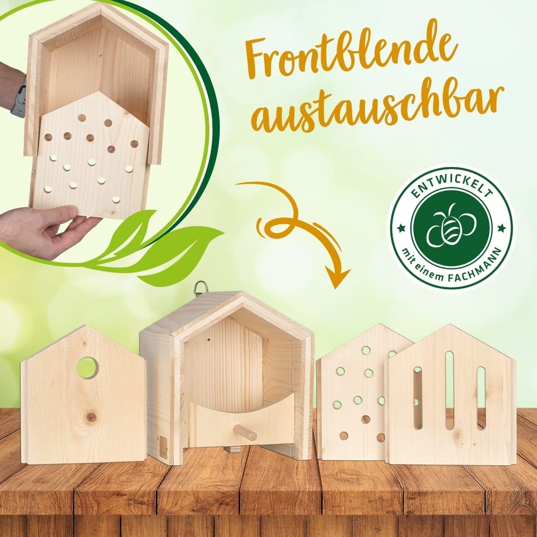 gardigo-tier-haus-schmetterlingshaus-insektenhotel-holz image 2