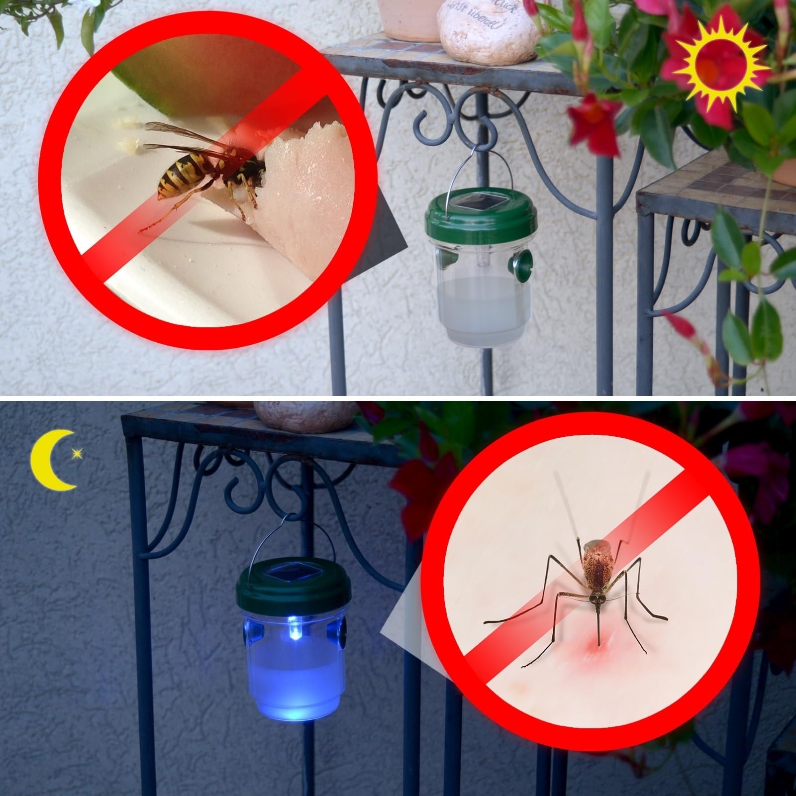 gardigo-wespenwedler-solar-wespenfalle-4er-set-mit-led-m-ckenfalle image 5
