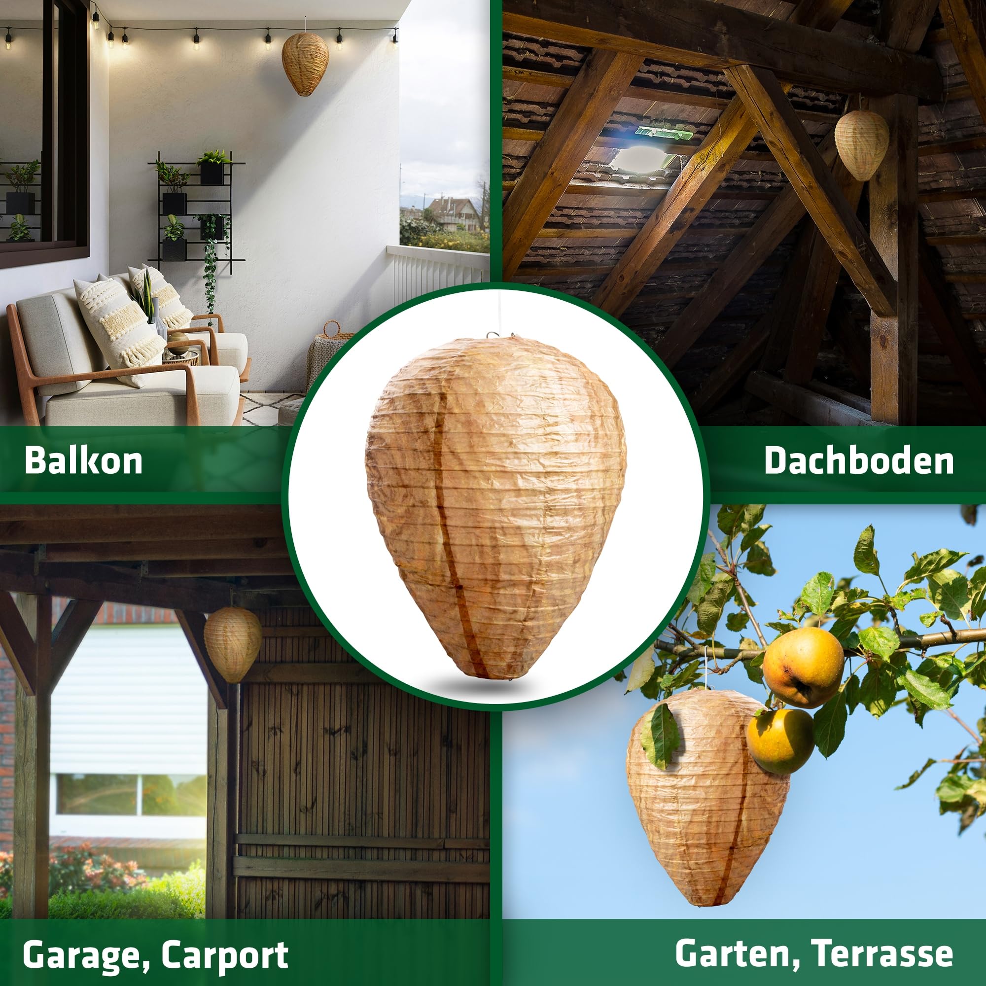 gardigo-wespenwedler-wespennest-attrappe-4er-set-papier-giftfrei image 7