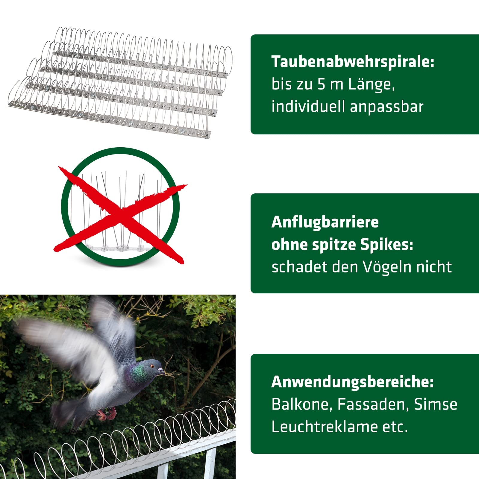 gardigo-vogel-frei-taubenabwehr-spirale-edelstahl-4x125cm image 2