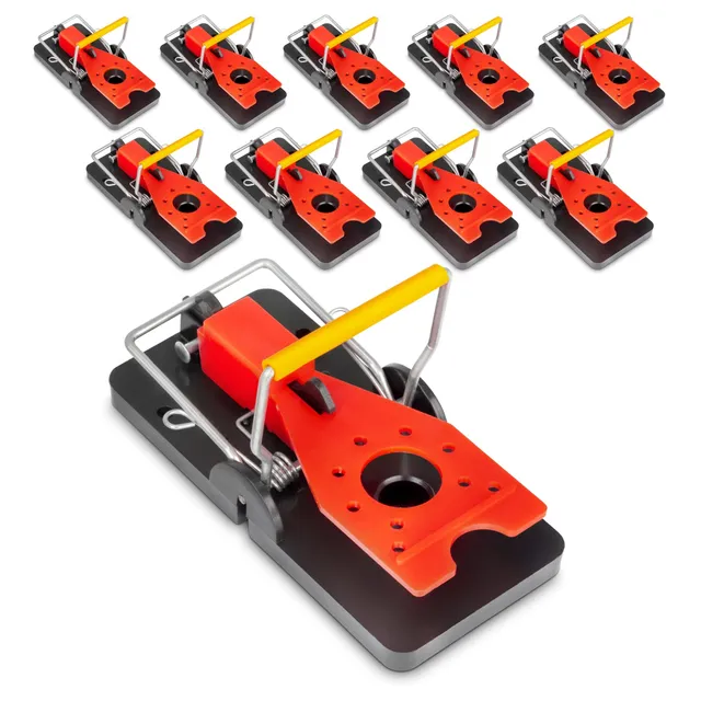 gardigo-m-use-feind-mausefalle-10er-set-schlagfalle-bunt-kunststoff image 1