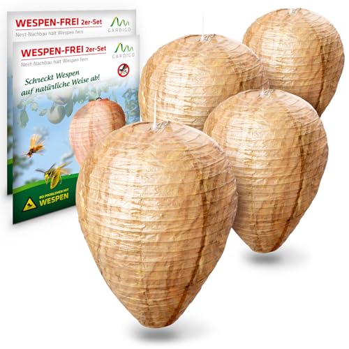 gardigo-wespenwedler-wespennest-attrappe-4er-set-papier-giftfrei image 8