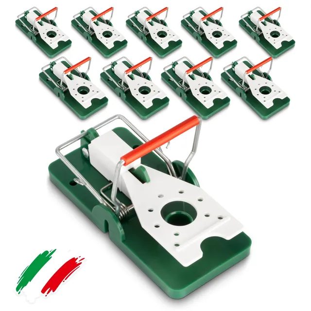 gardigo-m-use-feind-mausefalle-10er-set-schlagfalle-bunt image 1