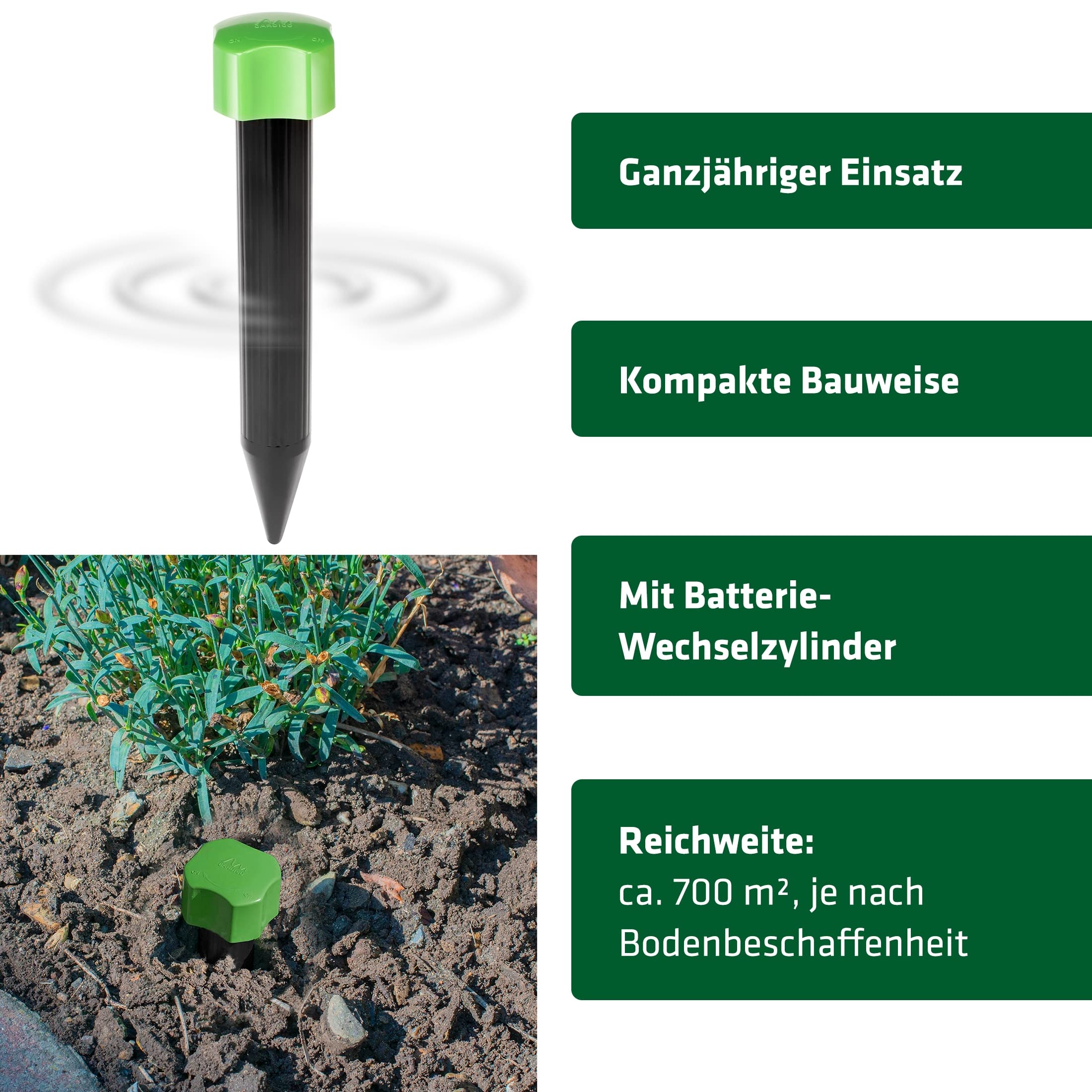 gardigo-m-use-feind-maulwurfschreck-2er-set-400-hz-batterie image 2