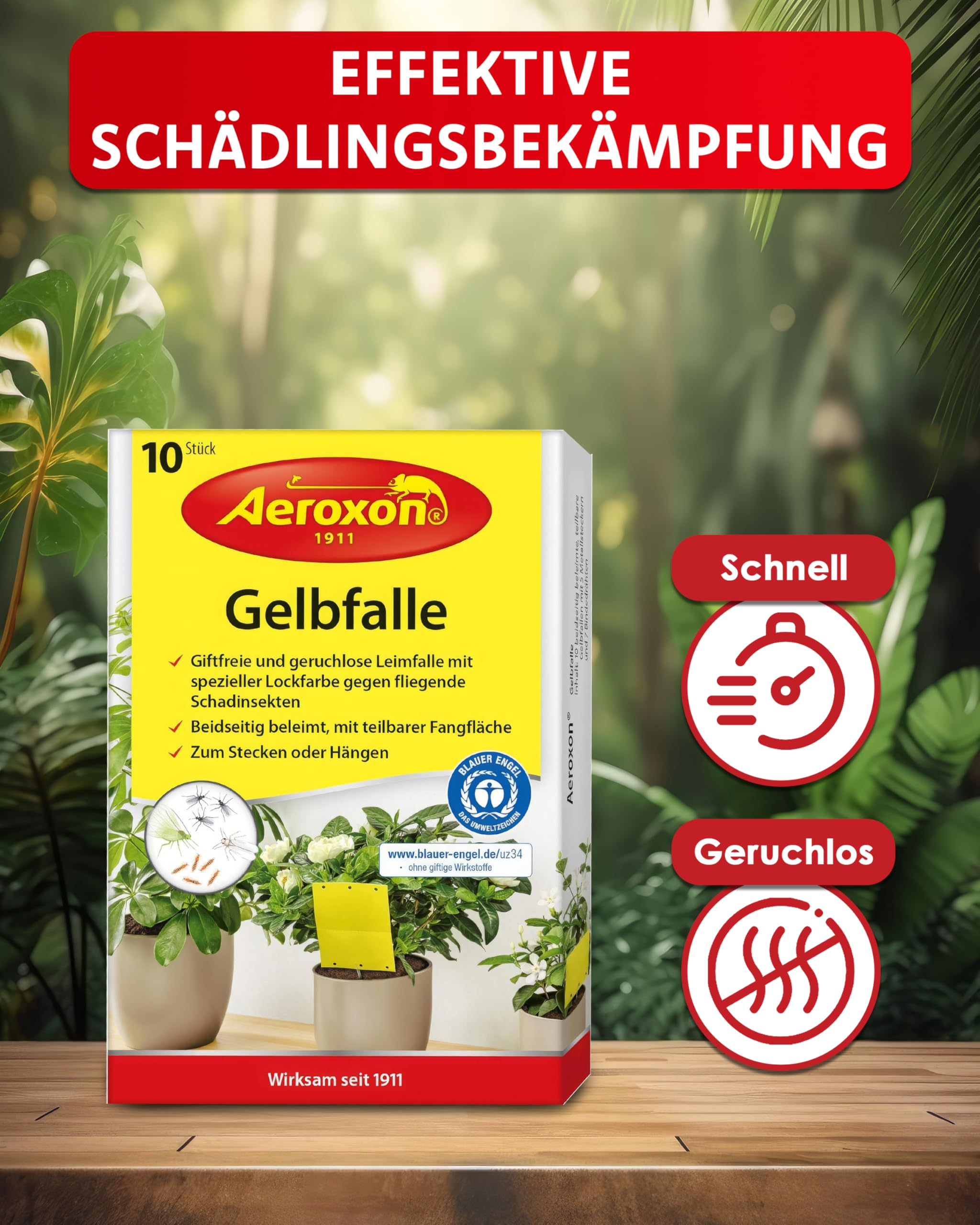 aeroxon-gelbfalle-fliegenf-nger-gelbsticker-10-st-ck-pflanzen image 3
