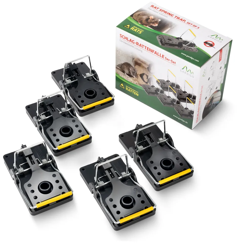 gardigo-m-use-feind-rattenfalle-schlagfalle-5er-pack-kunststoff image 1
