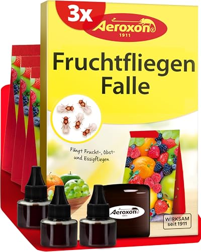 aeroxon-fruchtfliegen-falle-klebefalle-3-st-ck-mit-lockstoff image 8