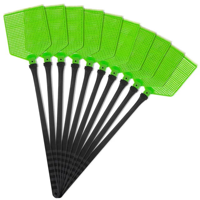 gardigo-klatschigo-fliegenklatsche-10er-set-gr-n-schwarz-kunststoff image 1
