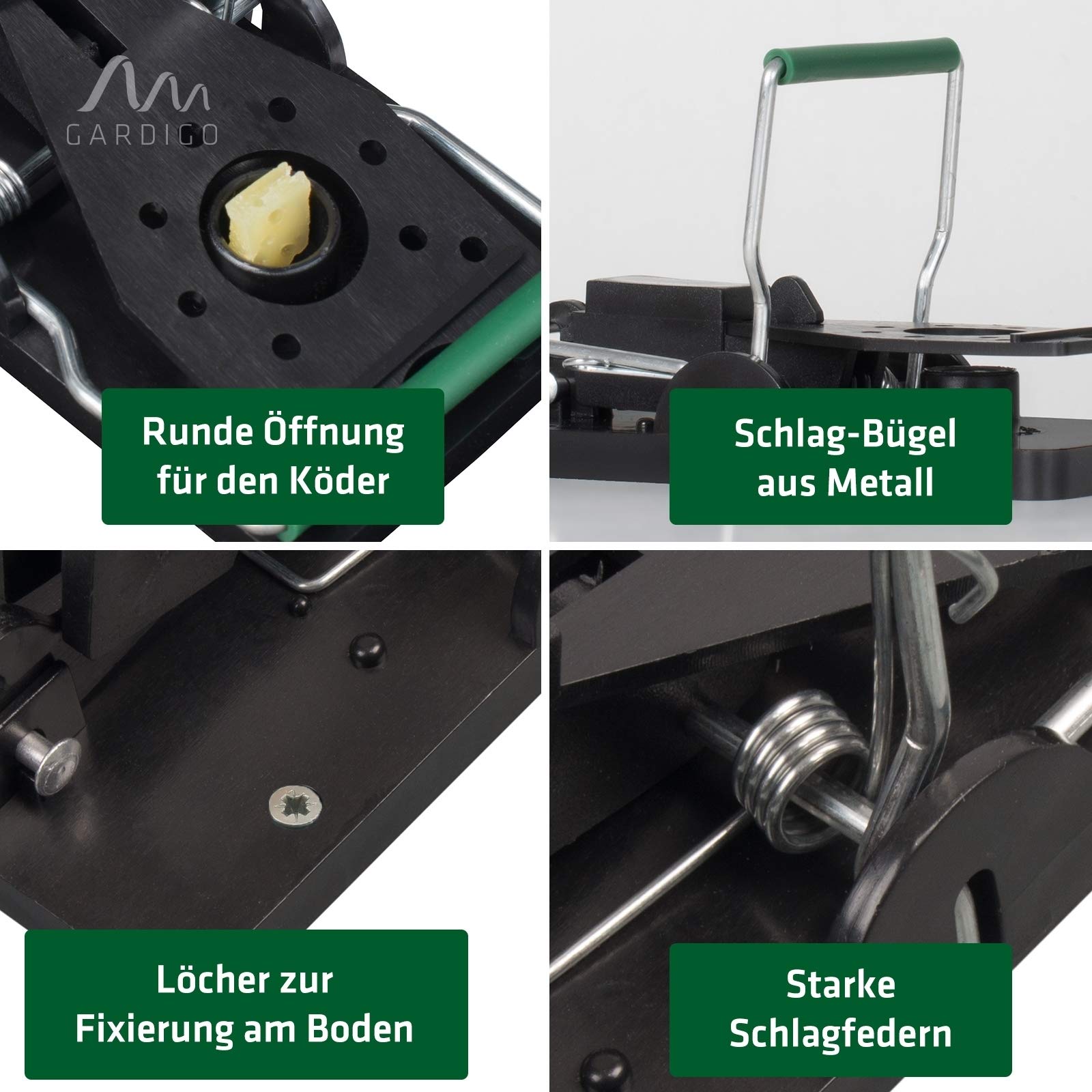 gardigo-m-use-feind-mausefalle-schmal-10er-set-schlagfalle image 2