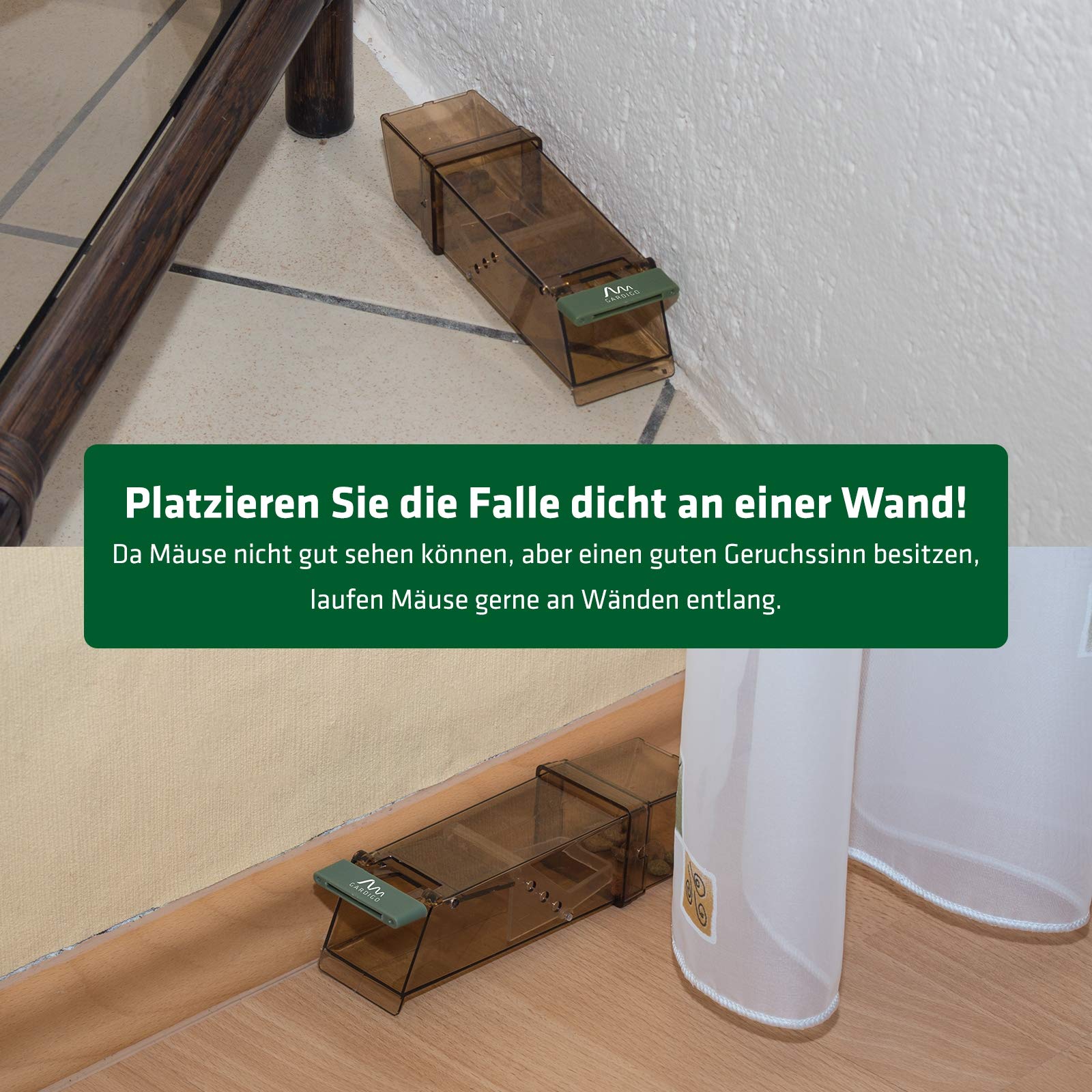 gardigo-m-use-feind-lebendfalle-3er-set-transparent-tierfreundlich image 3