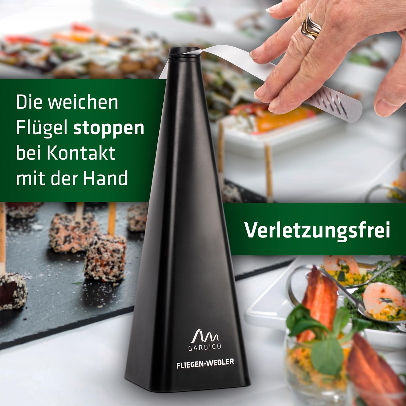gardigo-fliegenwedler-profi-fliegenvertreiber-mit-ladestation image 2