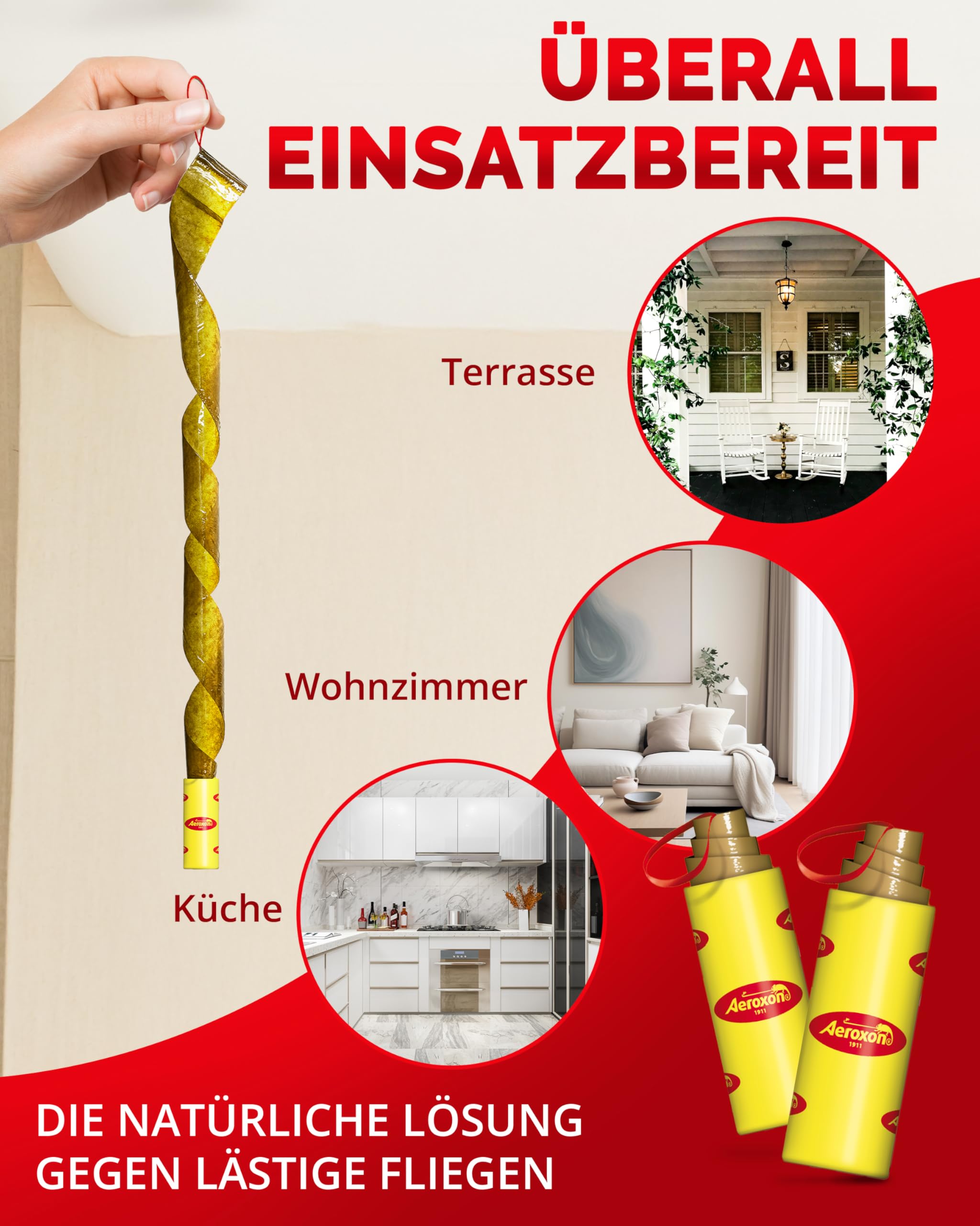 aeroxon-fliegenf-nger-fliegenfalle-klebestreifen-16-st-ck image 4