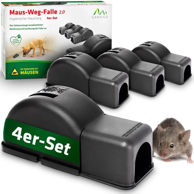 gardigo-m-use-feind-mausefalle-4er-pack-schlagfalle image 1