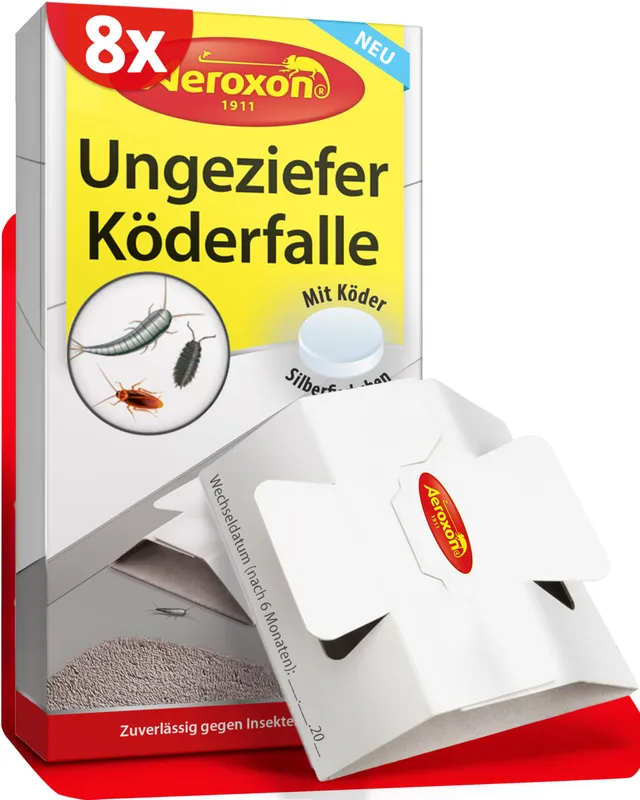 aeroxon-ungeziefer-k-derfalle-8-st-ck-silberfische-giftfrei image 1