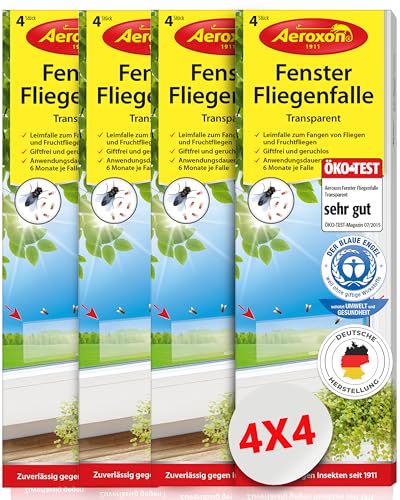 aeroxon-fenster-fliegenfalle-16-st-ck-transparent-ohne-gift image 7