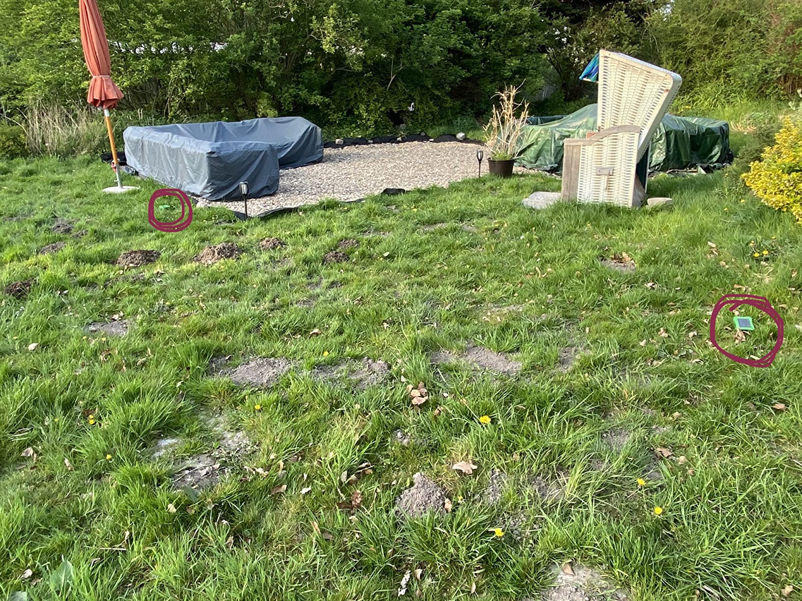 Weniger Hügel