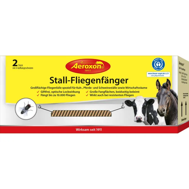 aeroxon-fliegenf-nger-stall-2er-pack-rolle-2-m-ohne-gift image 1