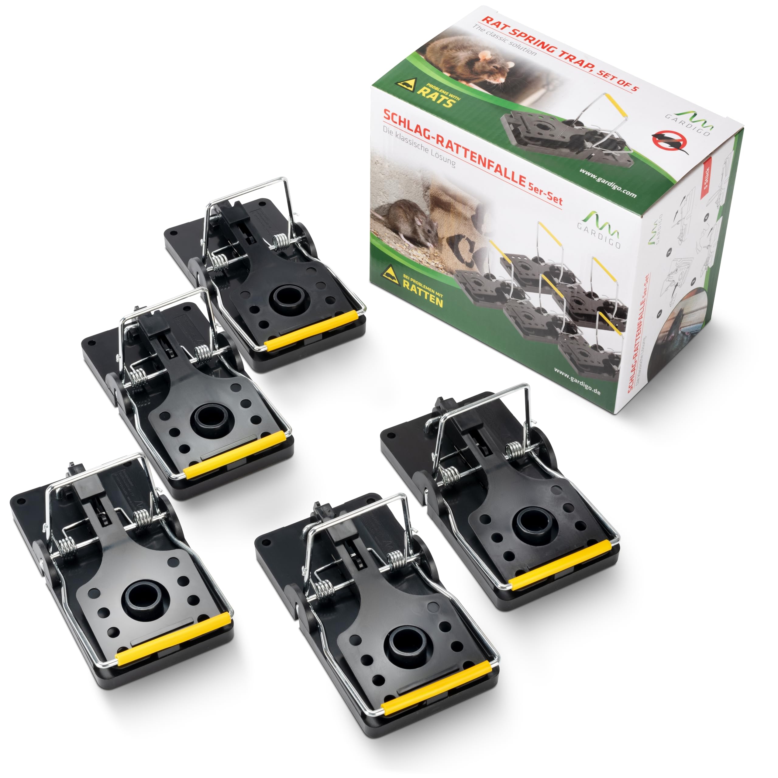 gardigo-m-use-feind-rattenfalle-schlagfalle-5er-pack-kunststoff image 1