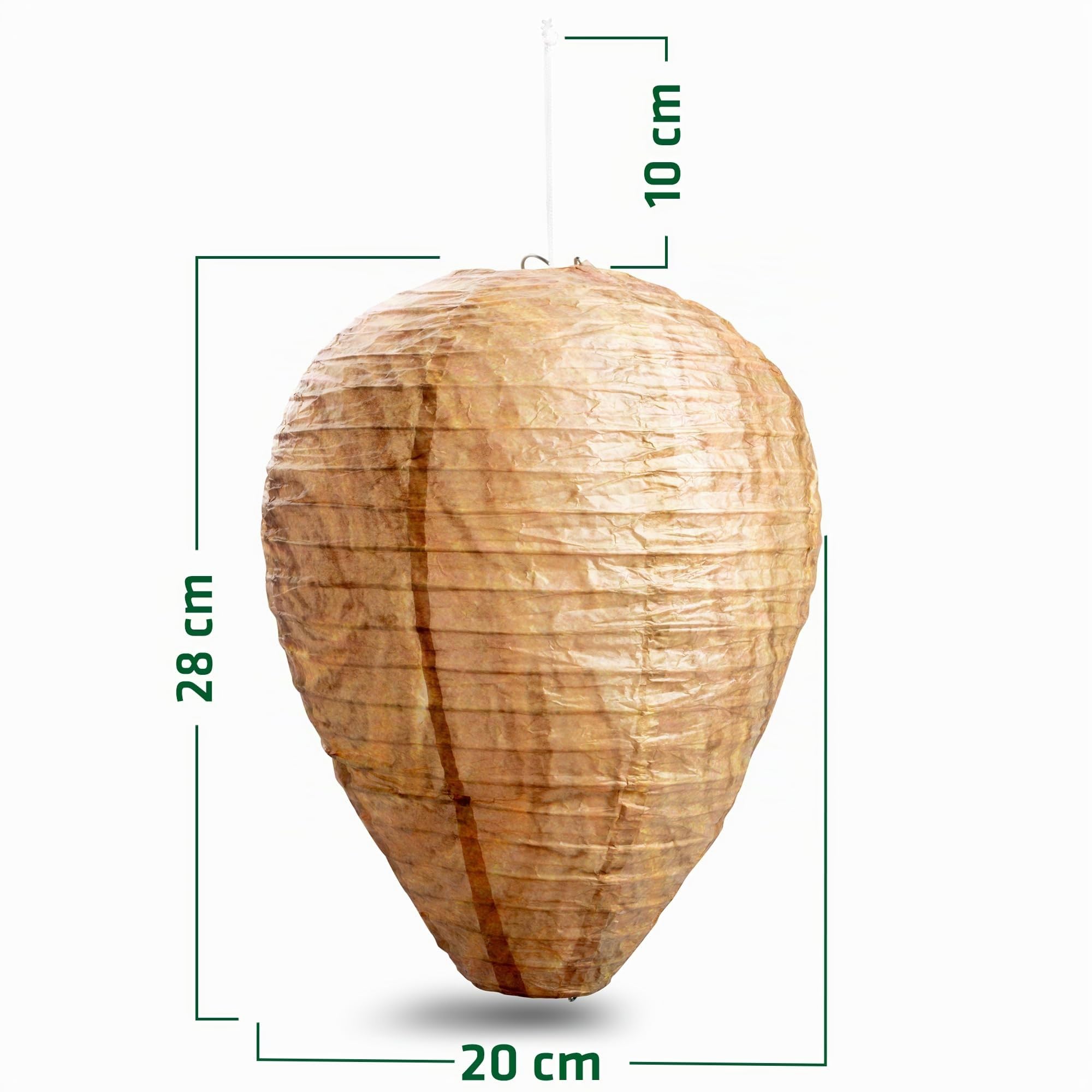 gardigo-wespenwedler-wespennest-attrappe-4er-set-papier-giftfrei image 4