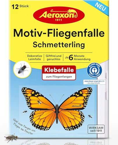aeroxon-fenster-fliegenfalle-12-st-ck-schmetterling-6-monate image 8
