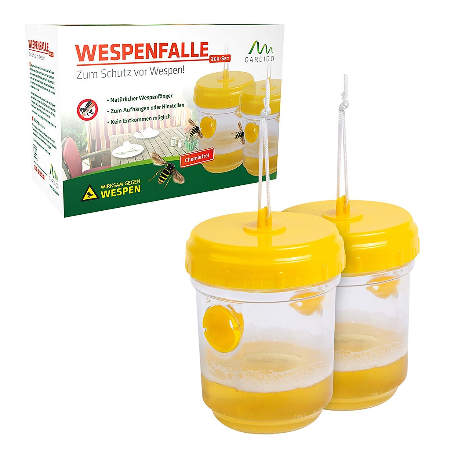gardigo-wespenwedler-wespenfalle-gelb-2er-set-lebendfalle image 2